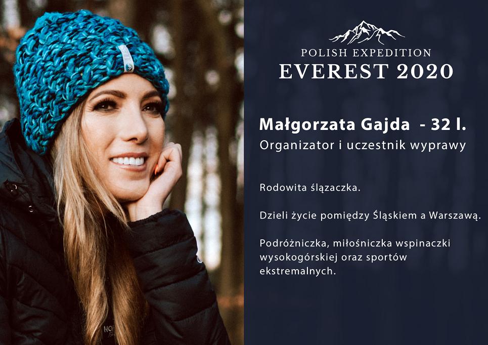 Plakat promocyjny Polish Expedition Everest 2020