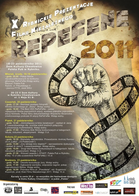 plakat X RePeFeNe 2011