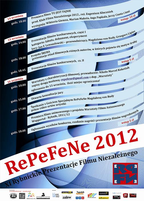plakat XI RePeFeNe 2012