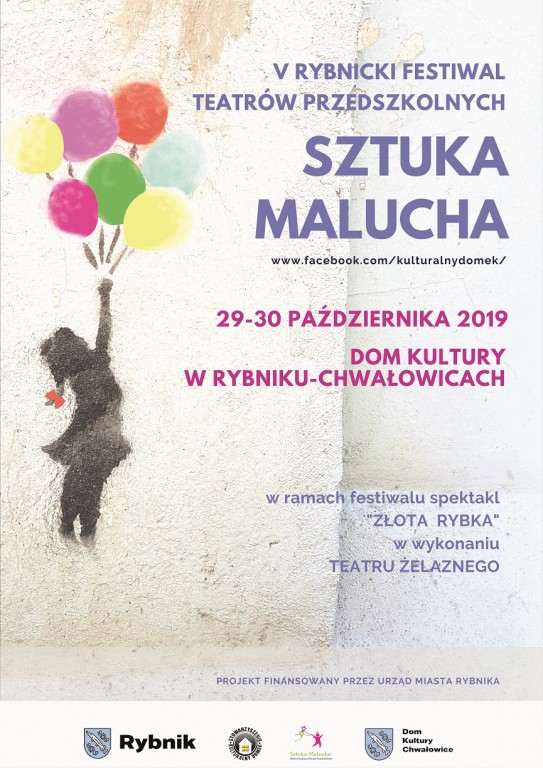 Plakat promocyjny sztuka malucha