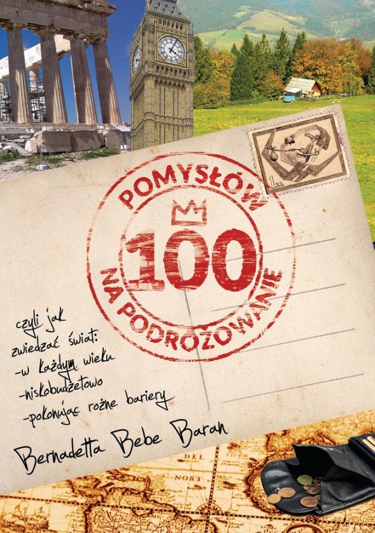 Plakat promocyjny 100 pomysłów na podróżowanie