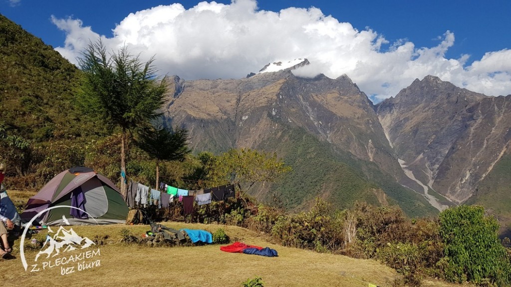 Namiot w górach