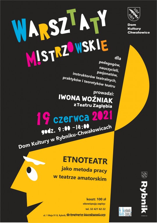 plakat warsztatów mistrzowskich