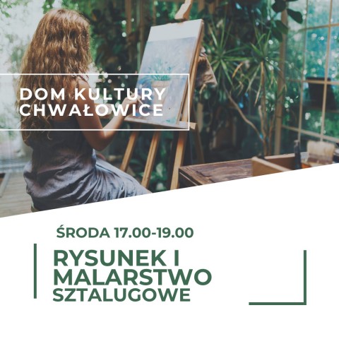 kobieta przy sztaludze