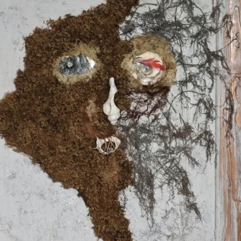 fragment asamblażu Katarzyny Adamczyk