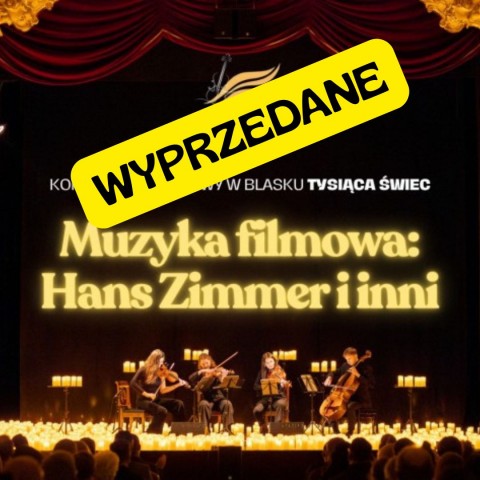 występ sceniczny, kwartet smyczkowy. Koncert smyczkowy w blasku tysiąca świec. WYPRZEDANE