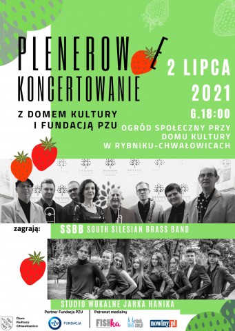 plakat plenerowe koncertowanie